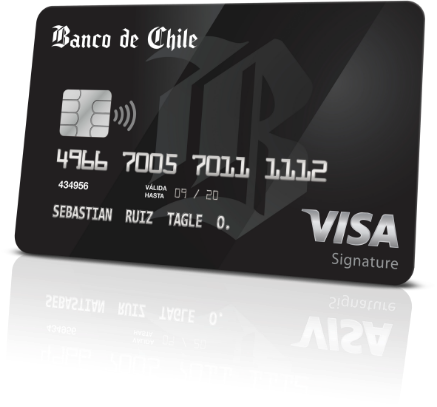 Tarjeta Visa Signature