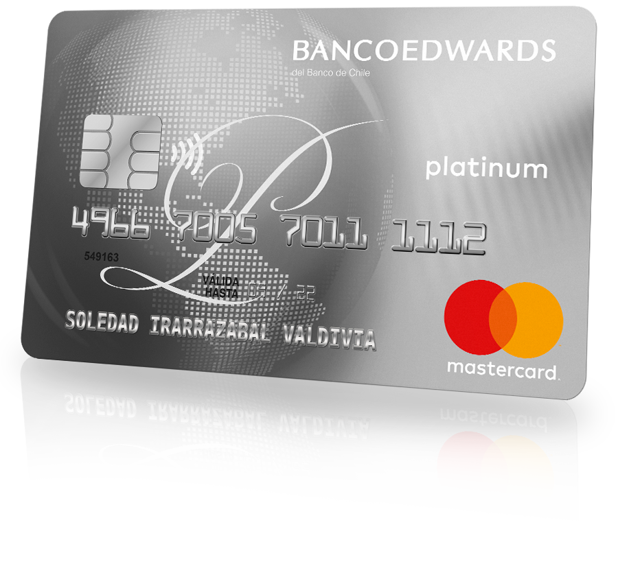 Tarjeta Mastercard Platinum