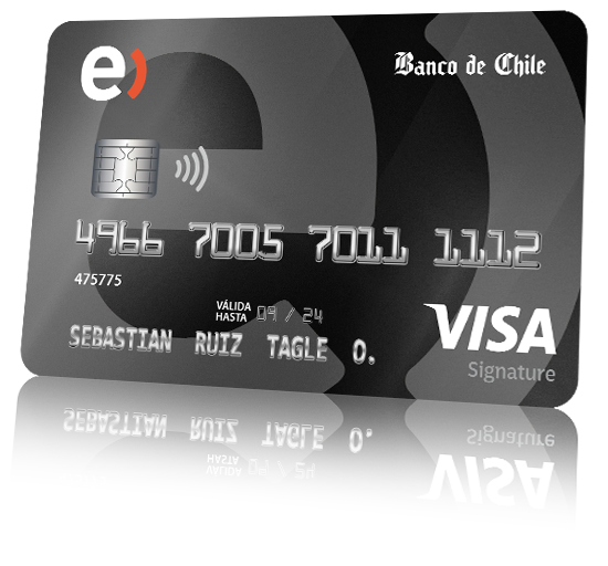 Tarjeta Entel Visa Signature