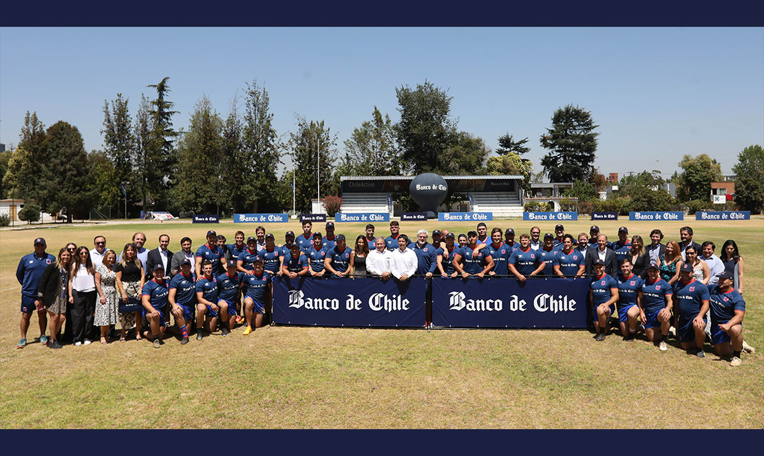 Banco de Chile es el nuevo auspiciador oficial de la Selección Nacional de Rugby