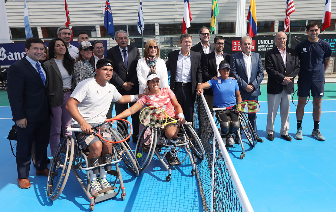 Comenzó una nueva versión del torneo de tenis en silla de ruedas Chilean Open Copa Banco de Chile