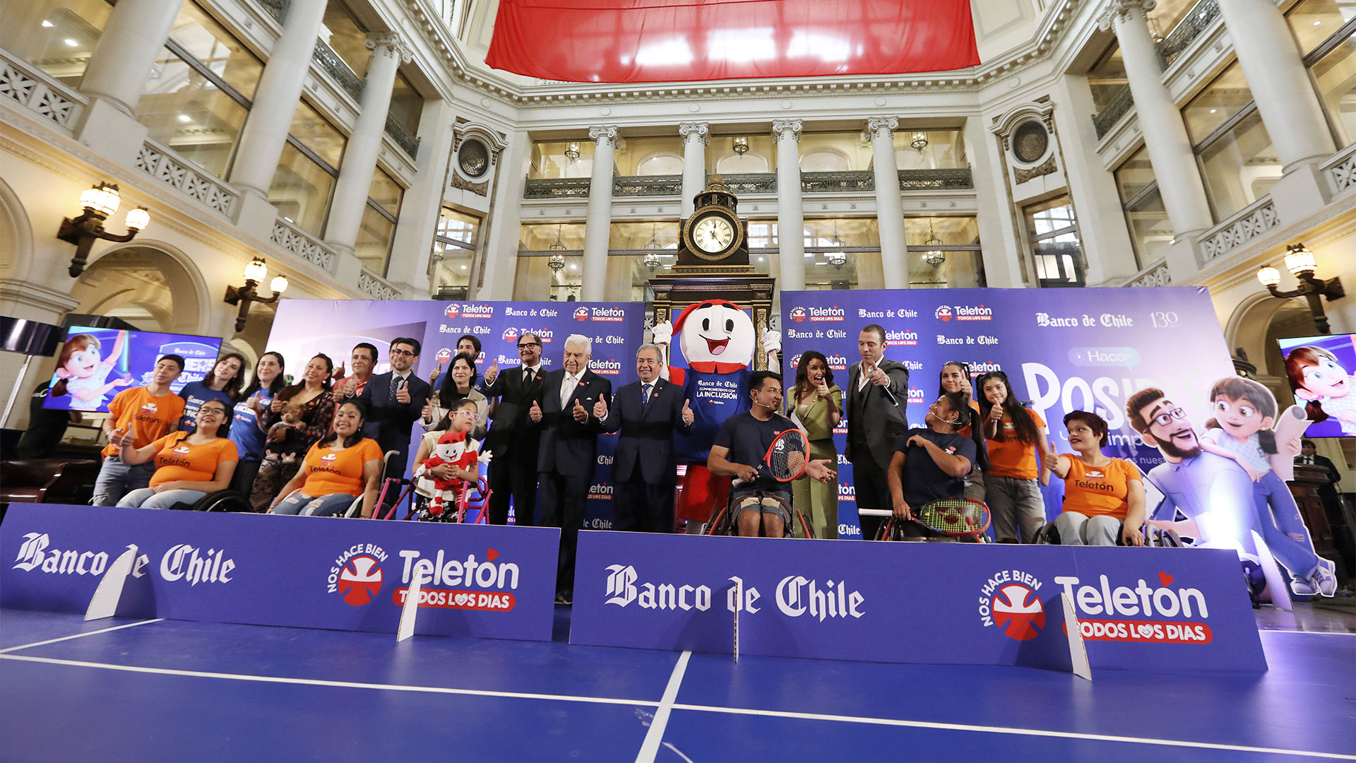Banco de Chile lanza su campaña de recaudación para Teletón y abre simbólicamente una sucursal en la Luna para recibir los aportes de los amantes del popular videojuego Fortnite