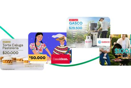 Canjea hasta el 50% de tus Gift Cards usando tus Dólares-Premio