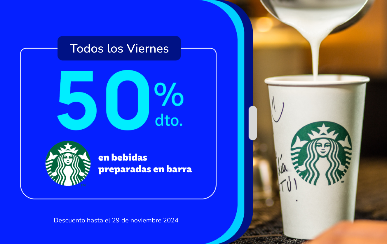 Tarjeta CC Digital Starbucks 50