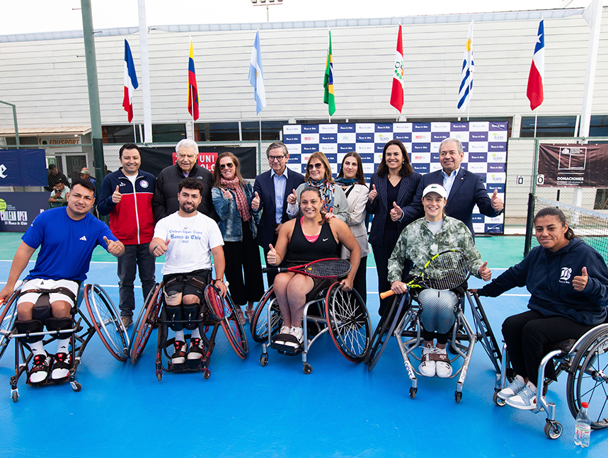 Comenzó una nueva versión del torneo de tenis en silla de ruedas Chilean Open 2025 Copa Banco de Chile